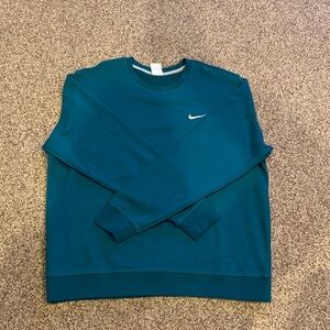 Nike Men's Deep Teal Crewneck Sweater
